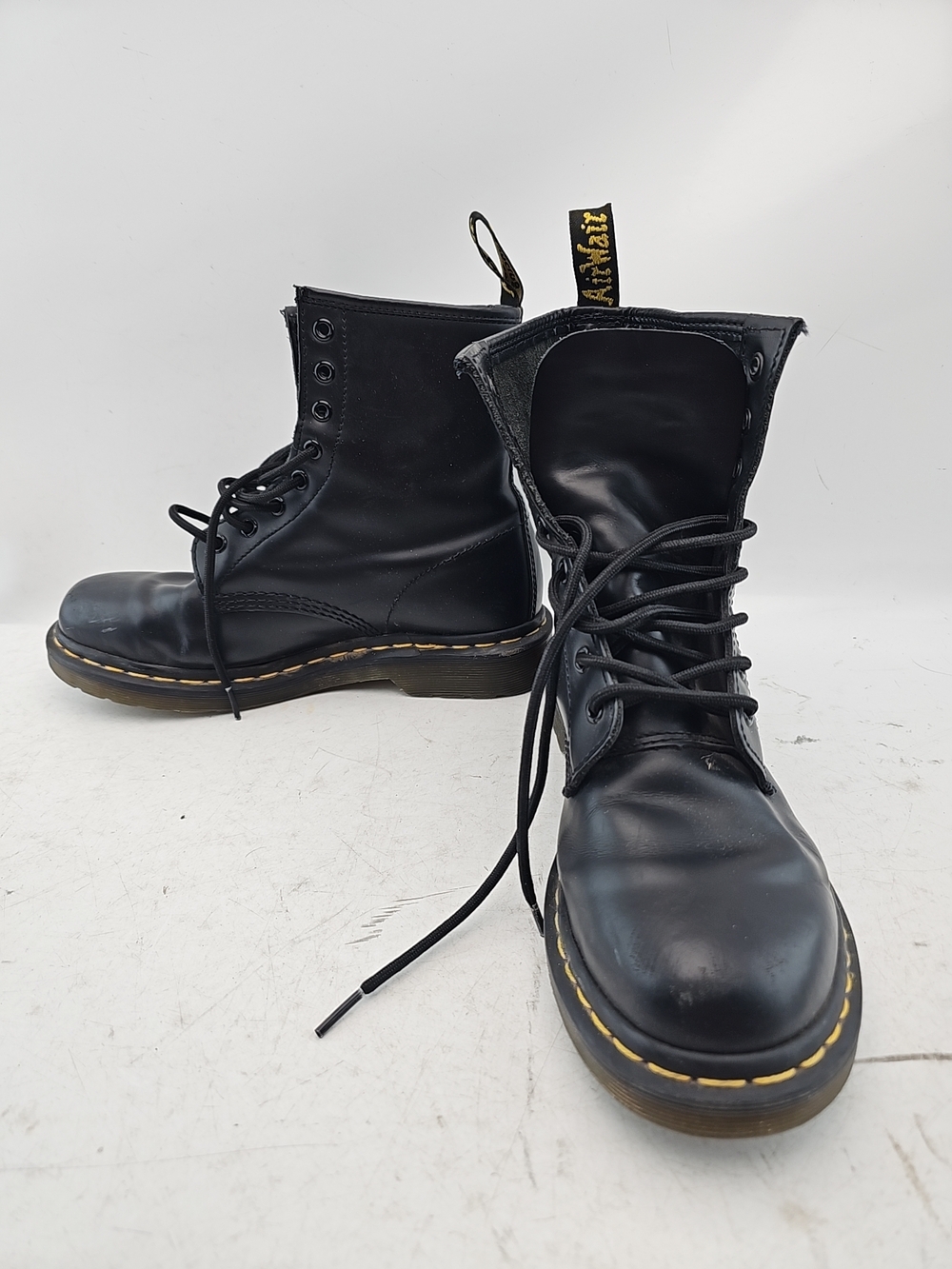 Dr. Martens 1460 Black Smooth Leather Boots